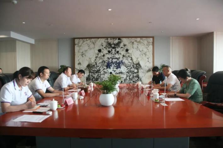 草堂科技产业园发展中心主任罗辉一行到访球速体育股份 草堂科技产业园发展中心主任罗辉一行到访球速体育股份