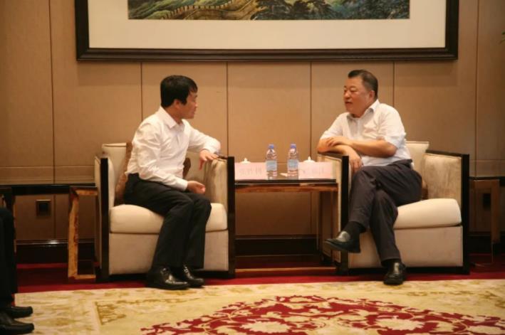 榆林市政府领导会见球速体育股份董事长一行