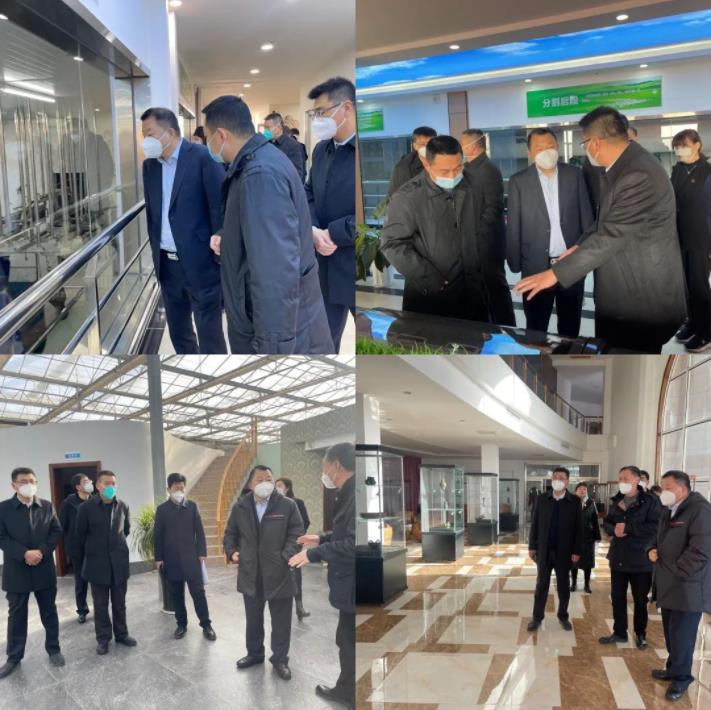 球速体育股份董事长邢雅江对榆林市榆阳区产业园区项目进行考察