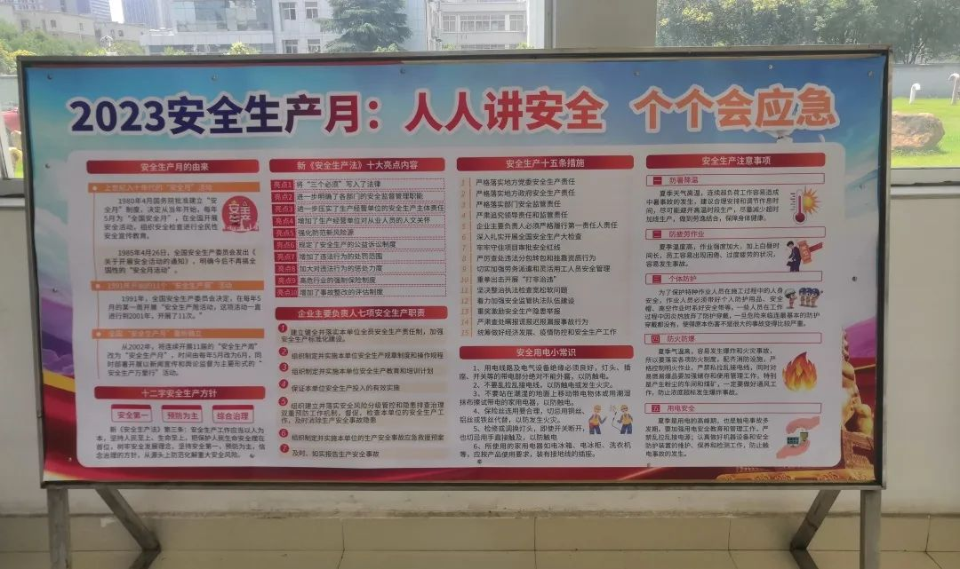  球速体育股份组织开展2023年度安全生产综合检查系列活动