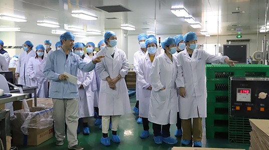 球速体育股份组织二线员工观摩学习