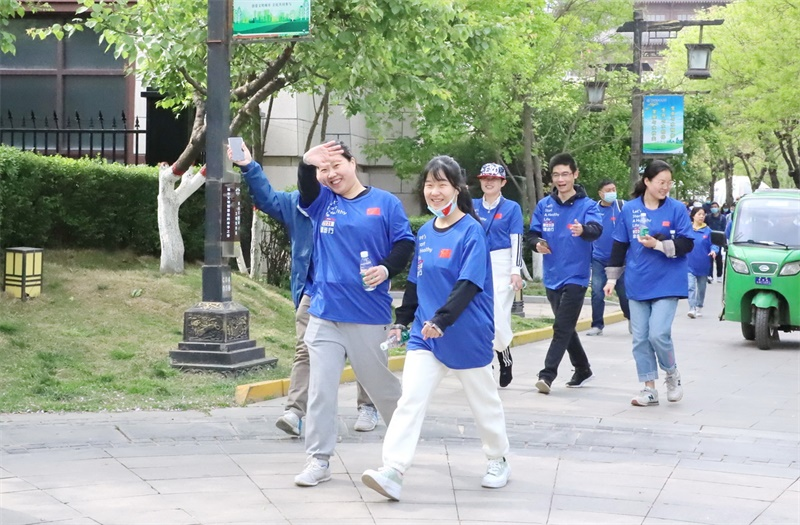 球速体育股份2021年度健步行活动