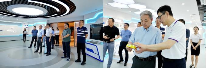 中国科学院院士、首都医科大学副校长王松灵一行到访球速体育股份