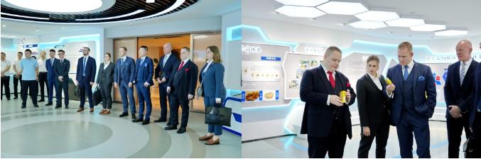 德中合作交流促进协会会长、德国VitalCura GmbH护理集团董事长Simon Voss一行到访球速体育股份