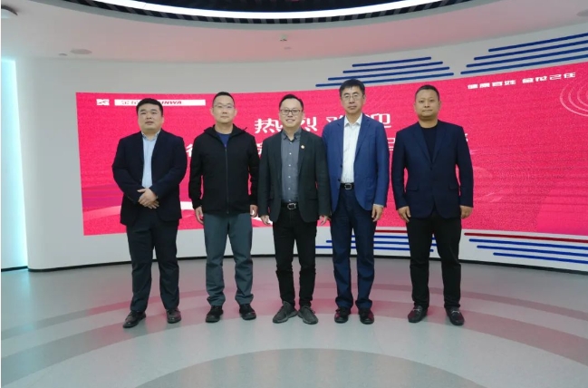 西安交通大学生命科与技术学院院长徐峰、西京医院脊柱科主任医师丁坦莅临球速体育股份考察交流