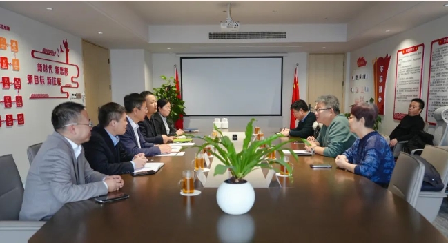 甘肃省中医院副院长赵永强一行莅临球速体育股份考察交流